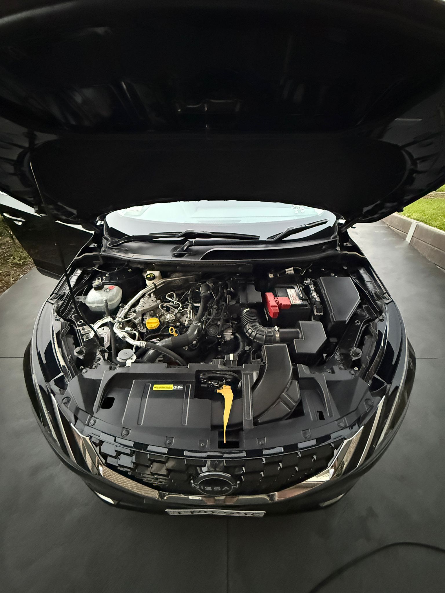 Engine bay detail Sydney after — clean and dressed engine components, Tawazun Detailing
